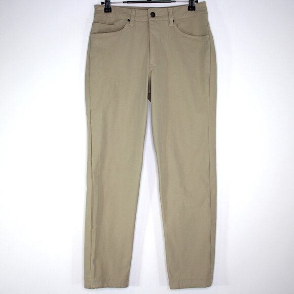 Lululemon Mens 28 x 27 ABC Slim Fit Warpstreme Performance Golf Pants F1243 - Picture 1 of 5